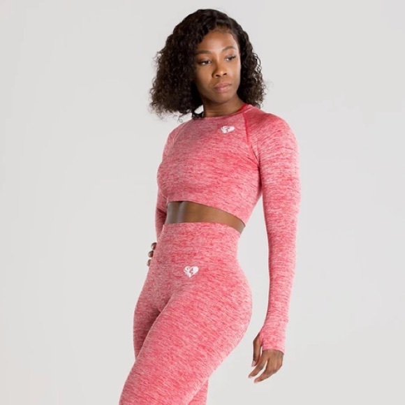 Womens Best long sleeve crop top - Picture 1 of 3